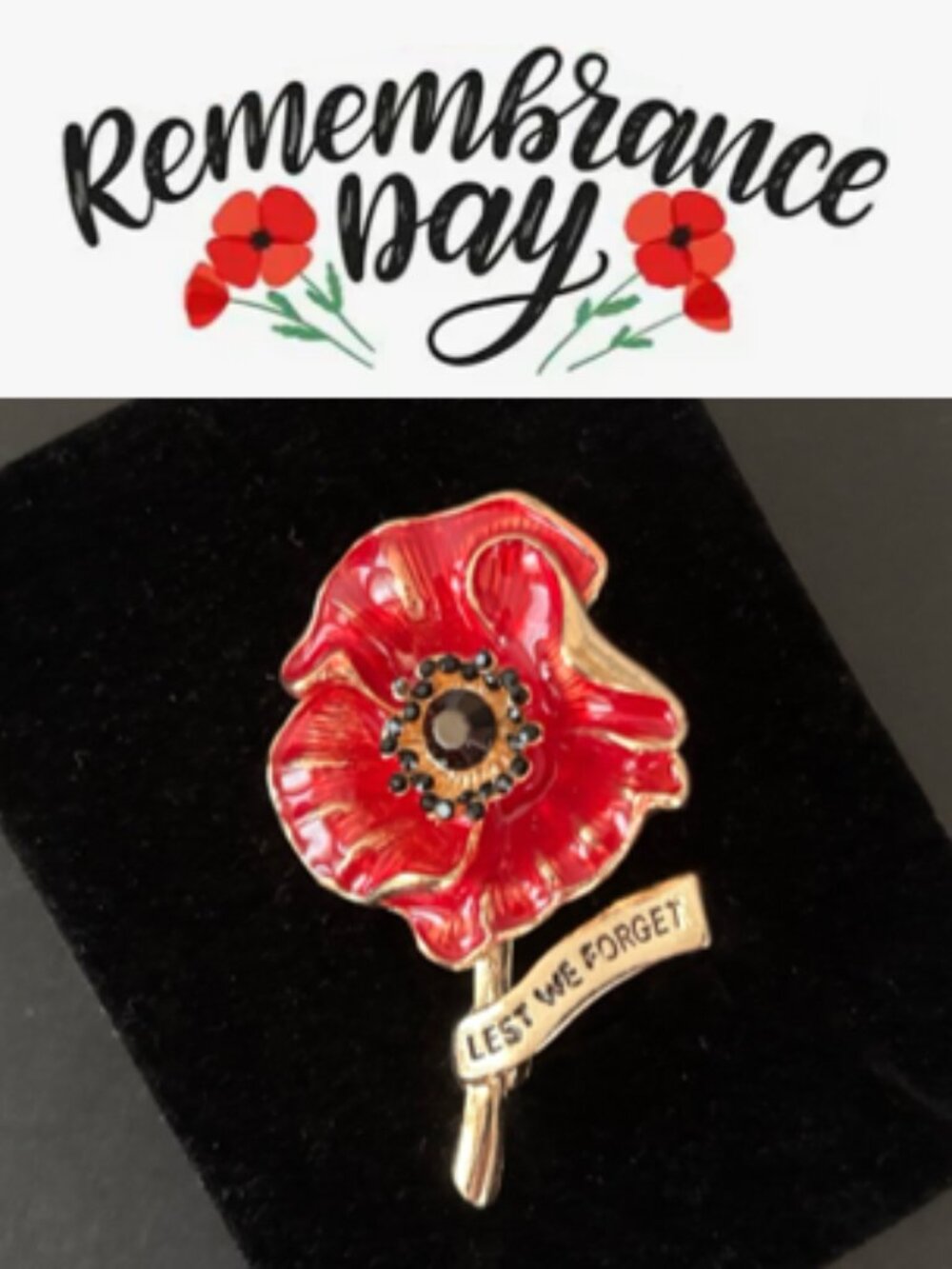 🌺60% Proceeds go to The Legion Poppy Fund🌺
